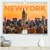 Buchcover New York - Eine Weltstadt (hochwertiger Premium Wandkalender 2025 DIN A2 quer), Kunstdruck in Hochglanz