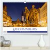 Buchcover QUEDLINBURG FÜR NACHTSCHWÄRMER (hochwertiger Premium Wandkalender 2025 DIN A2 quer), Kunstdruck in Hochglanz
