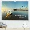 Buchcover Sankt Peter Ording Sandstrand (hochwertiger Premium Wandkalender 2025 DIN A2 quer), Kunstdruck in Hochglanz