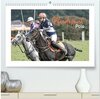 Buchcover Pferdesport Polo (hochwertiger Premium Wandkalender 2025 DIN A2 quer), Kunstdruck in Hochglanz