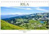 Buchcover RILA - Unbeschreibliche Landschaft (Tischkalender 2025 DIN A5 quer), CALVENDO Monatskalender