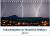 Buchcover Schachtanlagen in Mansfeld Südharz (Tischkalender 2025 DIN A5 quer), CALVENDO Monatskalender