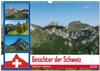 Buchcover Gesichter der Schweiz - Walliser Weiden (Wandkalender 2025 DIN A3 quer), CALVENDO Monatskalender
