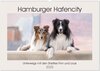 Buchcover Hamburger Hafencity - Unterwegs mit den Shelties Finn und Louis (Wandkalender 2025 DIN A2 quer), CALVENDO Monatskalender