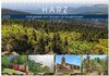 Buchcover Harz - Ausflugsziele vom Brocken bis Sangerhausen (Tischkalender 2025 DIN A5 quer), CALVENDO Monatskalender