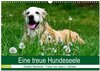Buchcover Eine treue Hundeseele - Golden Retriever (Wandkalender 2025 DIN A3 quer), CALVENDO Monatskalender