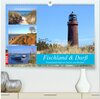 Buchcover Fischland & Darß Traumlandschaft an Ostsee und Bodden (hochwertiger Premium Wandkalender 2025 DIN A2 quer), Kunstdruck i
