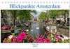 Buchcover Blickpunkte Amsterdam (Tischkalender 2025 DIN A5 quer), CALVENDO Monatskalender