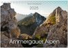 Buchcover Ammergauer Alpen (Tischkalender 2025 DIN A5 quer), CALVENDO Monatskalender