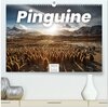 Buchcover Pinguine - Die sympathischen Frack-Träger (hochwertiger Premium Wandkalender 2025 DIN A2 quer), Kunstdruck in Hochglanz