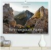Buchcover Ammergauer Alpen (hochwertiger Premium Wandkalender 2025 DIN A2 quer), Kunstdruck in Hochglanz