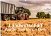 Buchcover Landwirtschaft - Von der Saat bis zur Ernte (Wandkalender 2025 DIN A2 quer), CALVENDO Monatskalender