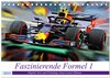 Buchcover Faszinierende Formel 1 (Tischkalender 2025 DIN A5 quer), CALVENDO Monatskalender