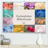 Buchcover Farbenfroher Blütentraum (hochwertiger Premium Wandkalender 2025 DIN A2 quer), Kunstdruck in Hochglanz
