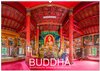 Buchcover BUDDHA - Buddhistische Tempel in Nordthailand (Wandkalender 2025 DIN A2 quer), CALVENDO Monatskalender