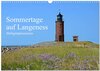 Buchcover Sommertage auf Langeness (Wandkalender 2025 DIN A3 quer), CALVENDO Monatskalender