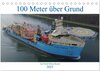 Buchcover 100 Meter über Grund - Am Nord-Ostsee-Kanal (Tischkalender 2025 DIN A5 quer), CALVENDO Monatskalender