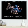 Buchcover Momente des Sport (hochwertiger Premium Wandkalender 2025 DIN A2 quer), Kunstdruck in Hochglanz