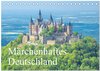 Buchcover Märchenhaftes Deutschland (Tischkalender 2025 DIN A5 quer), CALVENDO Monatskalender
