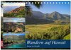 Buchcover Wandern auf Hawaii - Berge im Pazifik (Tischkalender 2025 DIN A5 quer), CALVENDO Monatskalender