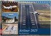 Buchcover Airliner 2025 (Tischkalender 2025 DIN A5 quer), CALVENDO Monatskalender