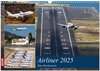 Buchcover Airliner 2025 (Wandkalender 2025 DIN A3 quer), CALVENDO Monatskalender