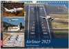 Buchcover Airliner 2025 (Wandkalender 2025 DIN A4 quer), CALVENDO Monatskalender
