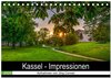 Buchcover Kassel - Impressionen (Tischkalender 2025 DIN A5 quer), CALVENDO Monatskalender