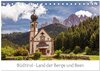 Buchcover Südtirol - Land der Berge und Seen (Tischkalender 2025 DIN A5 quer), CALVENDO Monatskalender
