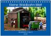 Buchcover Kleine Waldbahn-Welt - Modellbahn in Spur 0 (Tischkalender 2025 DIN A5 quer), CALVENDO Monatskalender
