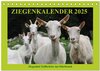 Buchcover Ziegenkalender 2025 (Tischkalender 2025 DIN A5 quer), CALVENDO Monatskalender
