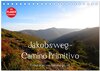 Buchcover Jakobsweg - Camino Primitivo (Tischkalender 2025 DIN A5 quer), CALVENDO Monatskalender