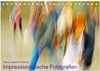 Buchcover Impressionistische Fotografien (Tischkalender 2025 DIN A5 quer), CALVENDO Monatskalender