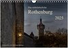 Buchcover Das mittelalterliche Rothenburg (Wandkalender 2025 DIN A4 quer), CALVENDO Monatskalender