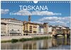 Buchcover Toskana - eine der schönsten Regionen Italiens (Wandkalender 2025 DIN A4 quer), CALVENDO Monatskalender