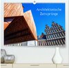 Buchcover Architektonische Zeitsprünge (hochwertiger Premium Wandkalender 2025 DIN A2 quer), Kunstdruck in Hochglanz
