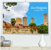 Buchcover San Gimignano, die Stadt der Türme (hochwertiger Premium Wandkalender 2025 DIN A2 quer), Kunstdruck in Hochglanz
