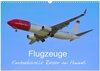 Buchcover Flugzeuge - Eindrucksvolle Riesen am Himmel (Wandkalender 2025 DIN A3 quer), CALVENDO Monatskalender