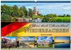 Buchcover Reise durch Deutschland - Niedersachsen (Wandkalender 2025 DIN A2 quer), CALVENDO Monatskalender