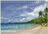 Buchcover Martinique, die Traumstrände (Tischkalender 2025 DIN A5 quer), CALVENDO Monatskalender