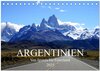Buchcover Argentinien - Von Iguazu bis Feuerland (Tischkalender 2025 DIN A5 quer), CALVENDO Monatskalender