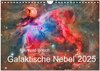 Buchcover Galaktische Nebel (Wandkalender 2025 DIN A4 quer), CALVENDO Monatskalender