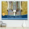 Buchcover Farbiges Marokko (hochwertiger Premium Wandkalender 2025 DIN A2 quer), Kunstdruck in Hochglanz