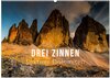 Buchcover Drei Zinnen. Sextner Dolomiten (Wandkalender 2025 DIN A2 quer), CALVENDO Monatskalender