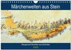 Buchcover Märchenwelten aus Stein - Manganoxid-Dendriten aus Solnhofen (Wandkalender 2025 DIN A4 quer), CALVENDO Monatskalender