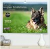 Buchcover Zauberhafte Langhaar Schäferhunde (hochwertiger Premium Wandkalender 2025 DIN A2 quer), Kunstdruck in Hochglanz