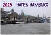 Buchcover Hafen Hamburg 2025 (Tischkalender 2025 DIN A5 quer), CALVENDO Monatskalender