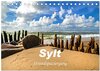 Buchcover Sylt - Strandspaziergang (Tischkalender 2025 DIN A5 quer), CALVENDO Monatskalender