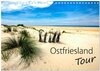 Buchcover Ostfriesland - Tour (Wandkalender 2025 DIN A4 quer), CALVENDO Monatskalender