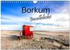 Buchcover Borkum - Inselblicke (Wandkalender 2025 DIN A4 quer), CALVENDO Monatskalender